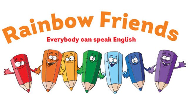 Розробка сайту для школи іноземних мов для дітей Rainbow Friends